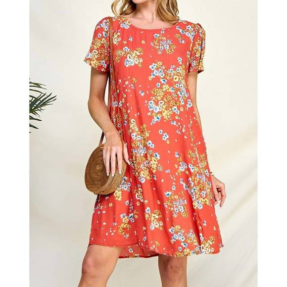 Chris & Carol | Dresses | New Chris Carol Summer Floral Dress With ...